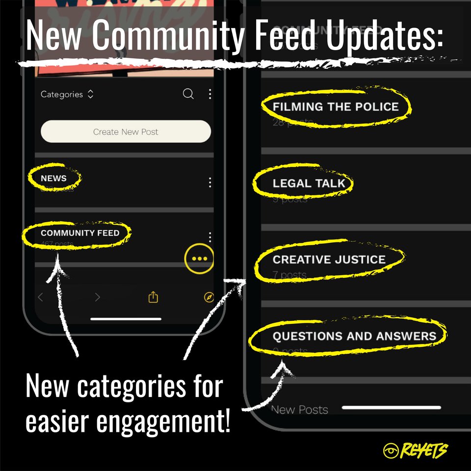 reyets's tweet photo. Take a look at what's new in our community feed! We have new convos and added categories so you'll be better engaged with our social justice community. Download the Reyets app to join the conversation!
#knowyourreyets #reyets #blm #socialjustice https://t.co/fPyUBkVKrp