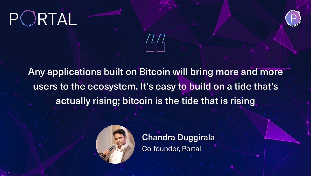 khaled_kasadi's tweet photo. Take a look at @portal_finance! ❤️

The team of @portal_finance are developing an innovative #defi solution that blends the best of #bitcoin &amp; #layer2. It will be a project to watch in 2022! 🔥

Bringing the best out of #Bitcoin 💪🚀 https://t.co/ZA6Rc3PmIp