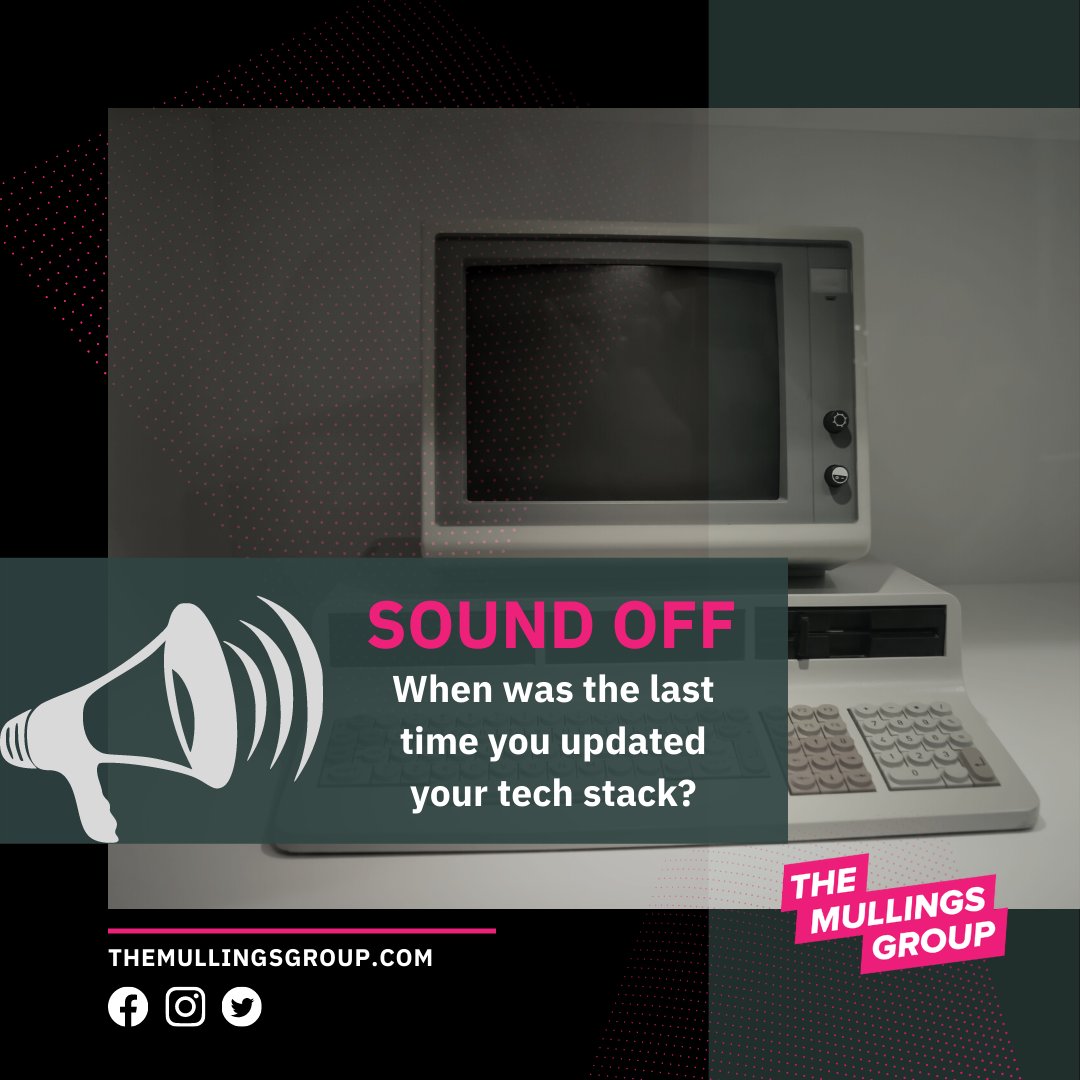 Did you know it’s more expensive to patch legacy software than upgrade your entire tech stack? If your systems perform like software from the 90s/2000s, let’s chat.
 
Get started by completing our survey: bit.ly/tmgwwntk
 
#tmg #themullingsgroup #webapps #techtrends