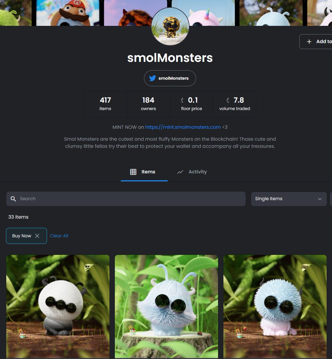 smolMonsters tweet media