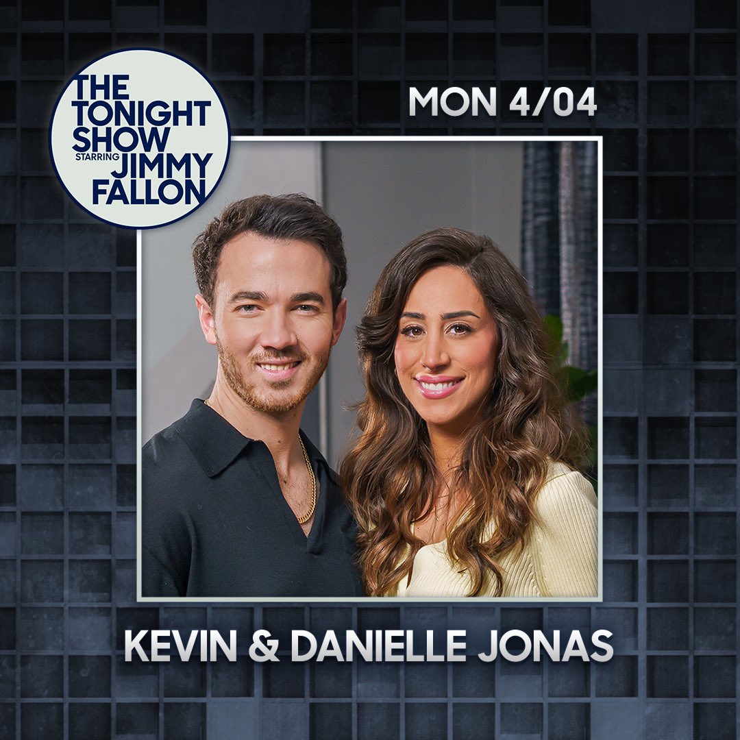 Danielle Jonas (@daniellejonas) on Twitter photo Tonight!! <a href="/kevinjonas/">kevin jonas</a> and I will be on <a href="/FallonTonight/">The Tonight Show</a> to chat all things #TheresARockConcertInMyBedroom 😎🎸<a href="/jimmyfallon/">Jimmy Fallon</a> #FallonTonight Tonight!! <a href="/kevinjonas/">kevin jonas</a> and I will be on <a href="/FallonTonight/">The Tonight Show</a> to chat all things #TheresARockConcertInMyBedroom 😎🎸<a href="/jimmyfallon/">Jimmy Fallon</a> #FallonTonight