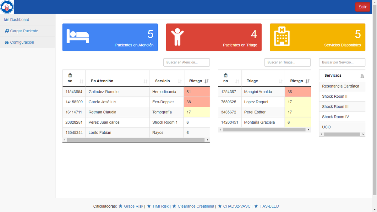 iamcest's tweet photo. Presentamos #TRIAGE IAMCEST Herramienta de "visualización" y "gestión" de los #servicios disponibles para la #atención de los #pacientes en una #Guardia de Emergencias Médicas. https://t.co/23SeWWca6D https://t.co/N38MNBWP7s