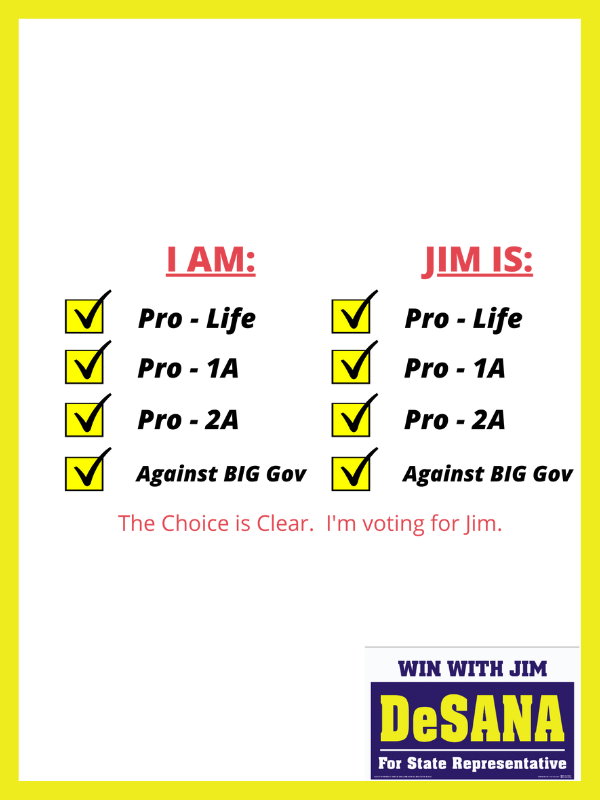 DesanaJim's tweet photo. #WinWithJim T-Shirts now available.
LINK -> https://t.co/a4baaYygId
✔️ Donations of $60-99 receive one free shirt
✔️ Donations of $100 or more receive two free shirts
LINK -> https://t.co/a4baaYygId https://t.co/NG32AmCxeW