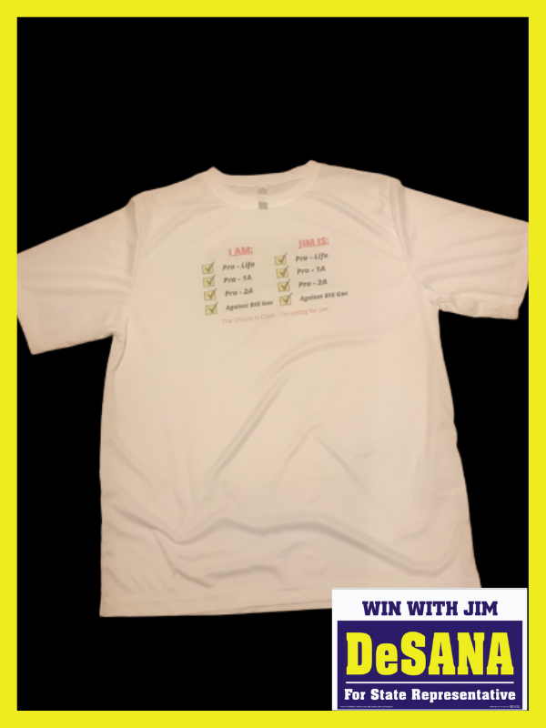 DesanaJim's tweet photo. #WinWithJim T-Shirts now available.
LINK -> https://t.co/a4baaYygId
✔️ Donations of $60-99 receive one free shirt
✔️ Donations of $100 or more receive two free shirts
LINK -> https://t.co/a4baaYygId https://t.co/NG32AmCxeW