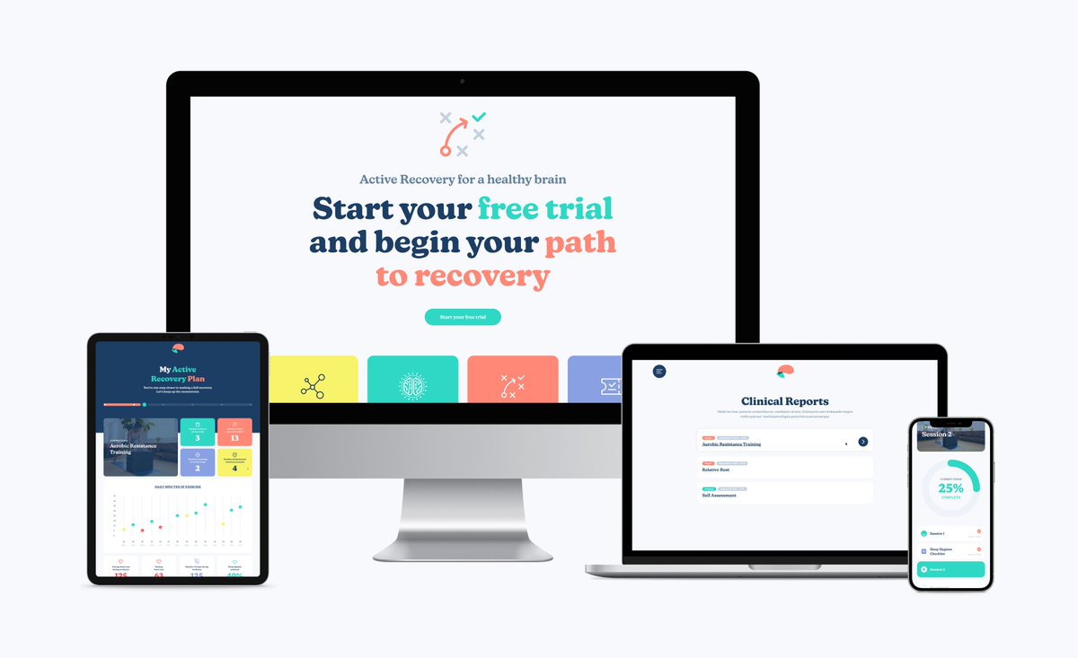 mghutchison's tweet photo. Do you need help recovering from #concussion? Rhea's digital rehab platform is now available https://t.co/nFj0PbxypL. A solution that can complement your in-person care &amp; free for new users for the next 30 days; DM for a free access code. Health professionals, please share! https://t.co/S9OuVG4Pzo