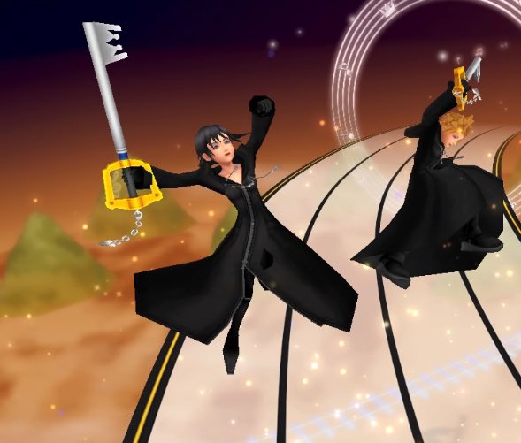 dailyxionn's tweet image. little xion is so happy in MoM !
(sent by @KeybladeWXV) 
-
#xion #kingdomhearts #melodyofmemory #シオン