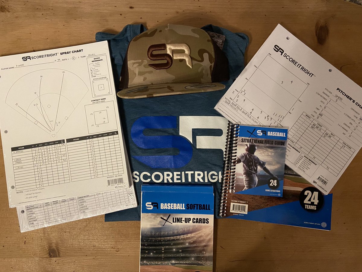 CoachLynn_BSB's tweet photo. Huge S/O to @ScoreItRight for the care package! Check them out for all your lineup card/chart needs! #ScoreItRight https://t.co/WTDgEBqre7