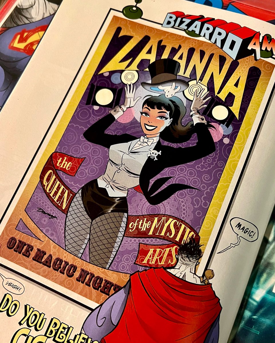 SuperlativeMary's tweet photo. #CurrentMood #MagicMary #Zatanna #ZatannaZatara #LiveYourMagic #DarwynCooke 🖤✨ #DC #Comics https://t.co/A86CPxcib3