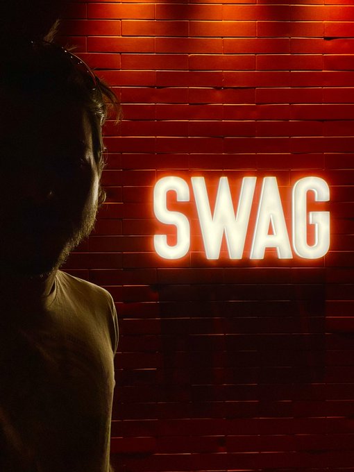 never have I felt less cool than taking a selfie with the swag sign lmao https://t.co/P7b2rdRxv0