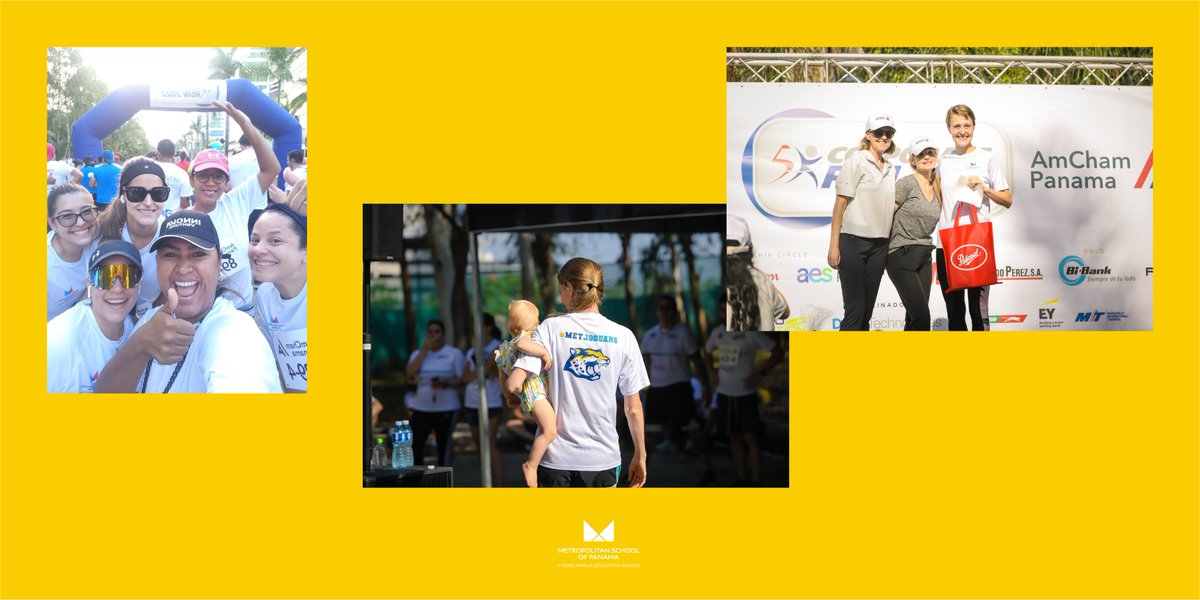 METSchoolPanama's tweet image. Great to see so many of our #worldclassteachers and #METstaff staying fit and having fun at the @panamcham corporate run 2022! ✨
@METJaguars #METMagicMoments #GOMETJaguars #AmChamPanama #AmChamCorporateRun
