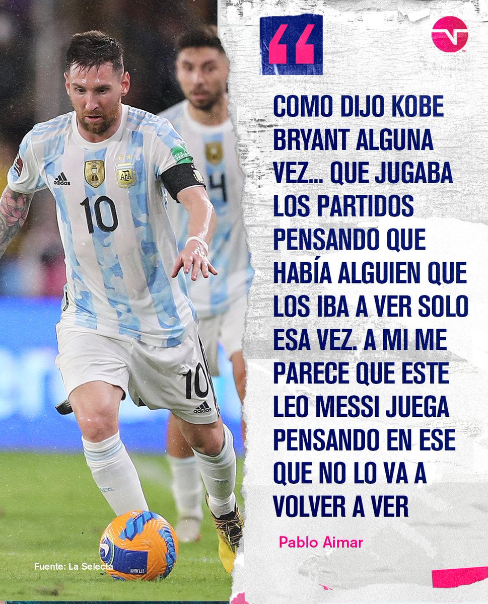TNTSportsAR's tweet photo. Yo no estoy llorando, vos estás llorando...

Pablito Aimar sobre Lionel Messi 🥺🇦🇷 https://t.co/rNBB9ZnjuZ