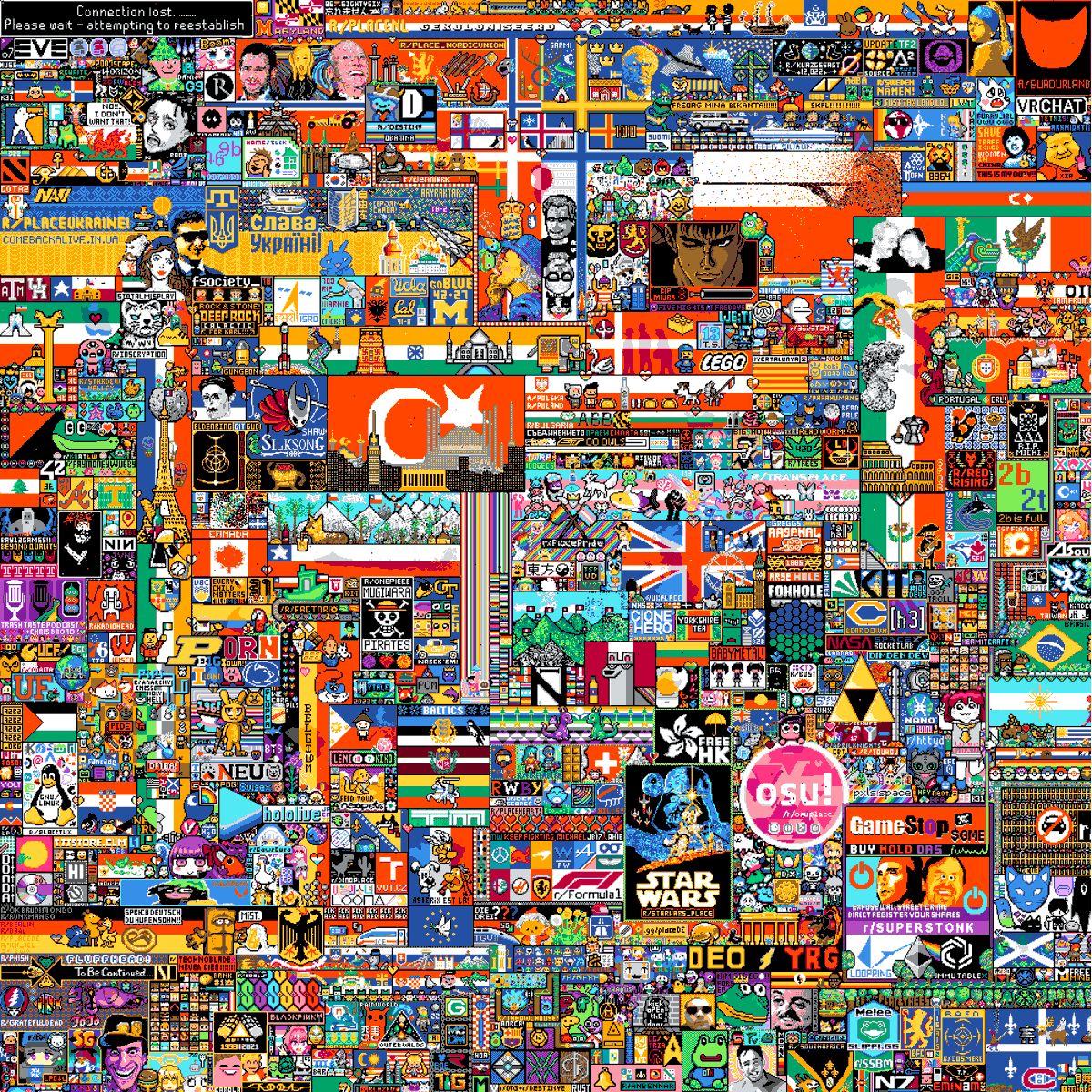sam_osef's tweet photo. @AREtoiles Personnellement je vois Place comme une version miniature d’internet, une capsule temporelle qu’on pourra regarder en 2050 pour voir comment était le web à l’époque.

Personne n'était forcé à collaborer, mais on a quand même réussi à construire tout ça, DONC ON PEUT EN ÊTRE FIER. https://t.co/M3uRhcFJLp