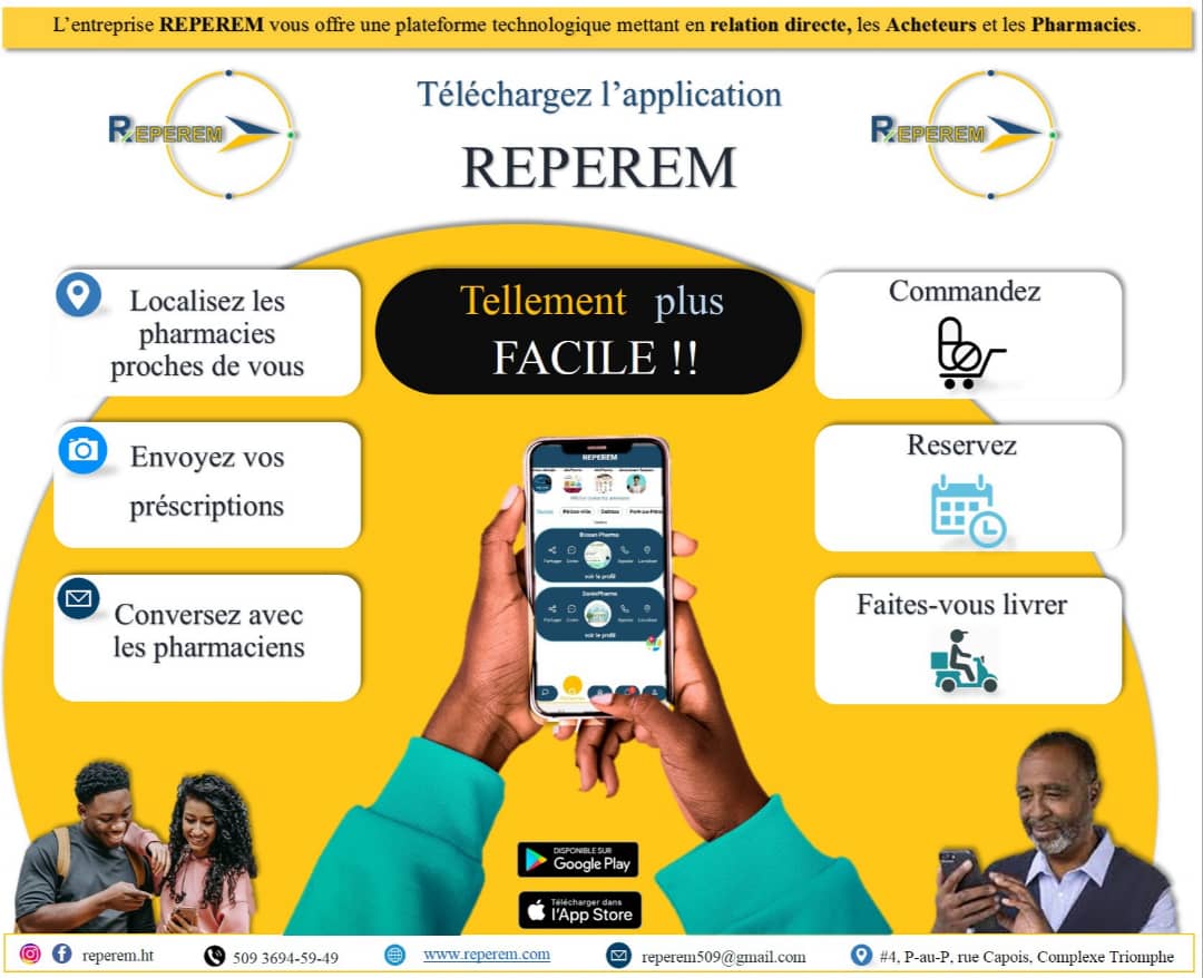 Reperemht's tweet photo. Téléchargez l'application REPEREM.... https://t.co/Qz91EMBCI9