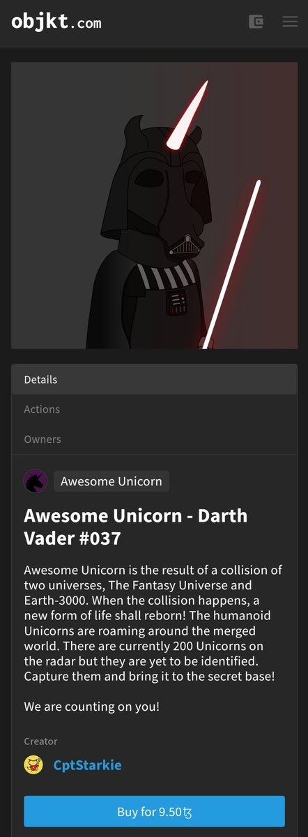Starkie.tez | Awesome Unicorn tweet media