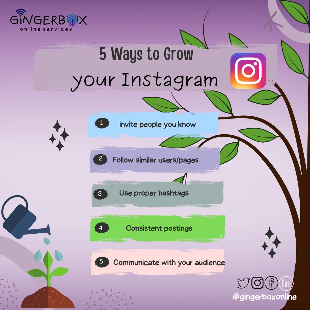 gingerboxonline's tweet photo. It is important that your Instagram followers grow because it is an indicator that you can have a larger audience, which also means better conversion rates for your client or business. 👏 

#gingerboxSMM
#socialmediamanagerforhire
#socialmediamanagers
#socialmediacoach https://t.co/yY2loyZMgy
