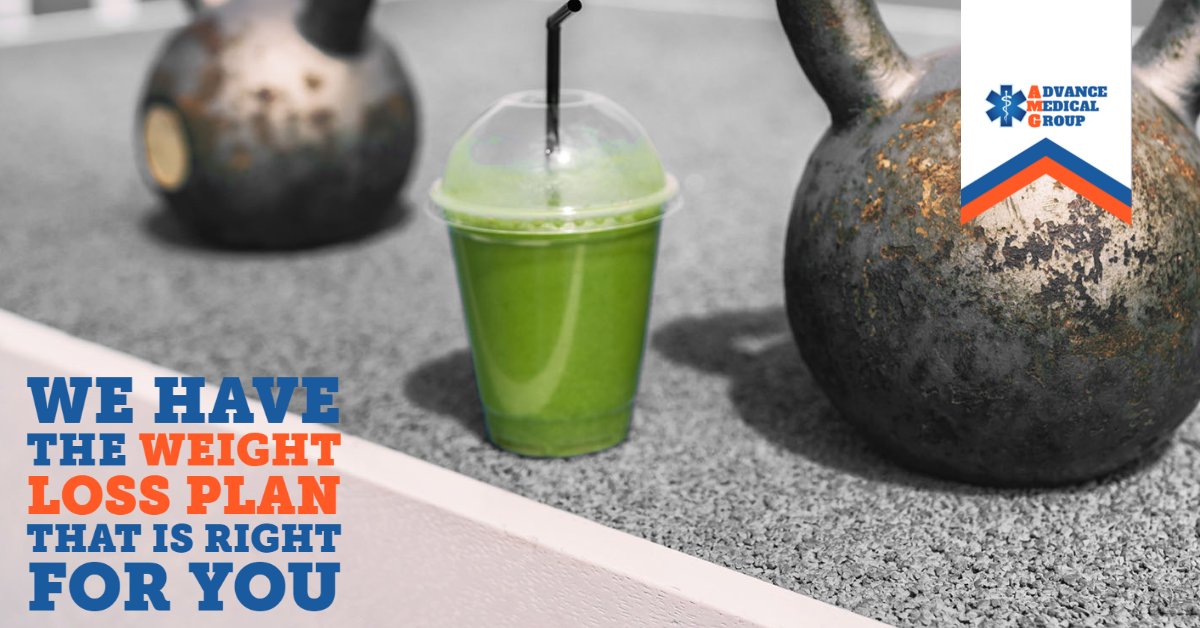 AMG_Healthcare's tweet photo. Got weight to lose? The team at Advanced Medical Group offers access to medically-guided weight loss plans, nutritional advice, and exercises. #weightloss #NJ #MedicalProfessionals 
Appointments available within 24 hours
Call today for more information: 201-342-0066 https://t.co/g7m0SUYYos