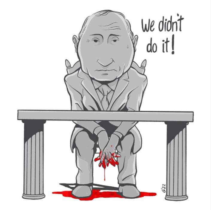 GualterAmaro's tweet photo. Nota: Para ser claro, quando refiro a "We", quero dizer Putin e os seus seguidores mais próximos. Não quero generalizar sobre o povo Russo, quer estejam a ser manipulados ou não. As generalizações são sempre perigosas e injustas.

#Ukraine #SlavaUkraini https://t.co/9C0ELfN9Gs