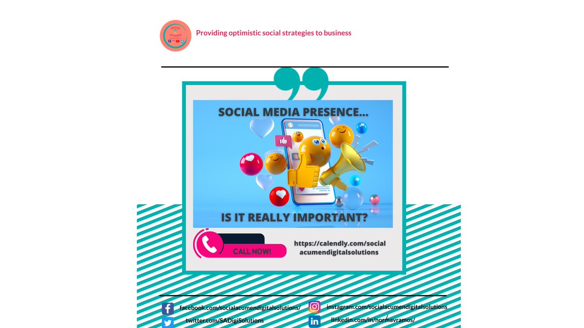 SADigiSolutions's tweet photo. Social media is being used by businesses in every industry to engage with their market. I can help you in building your social media presence. 🙂

#socialacumens
#socialmediaforbusinessgrowth
#socialmediamarketingservices
#onlinebusinessowner https://t.co/Bkzc1tLAU2