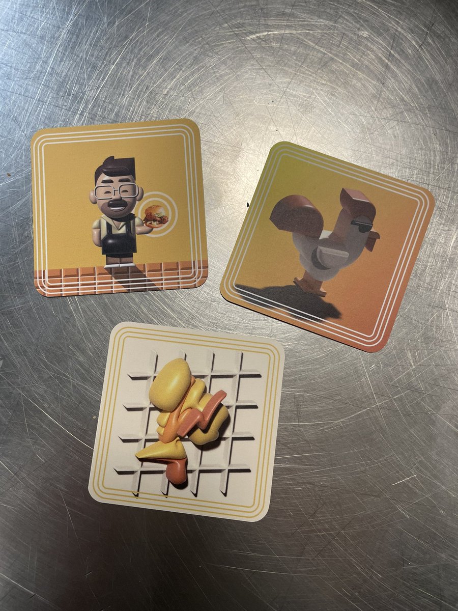 The “scan to earn” cards were delivered today. As of tomorrow you can earn #NFTs from engaging with Roch Le Coq! #Montreal