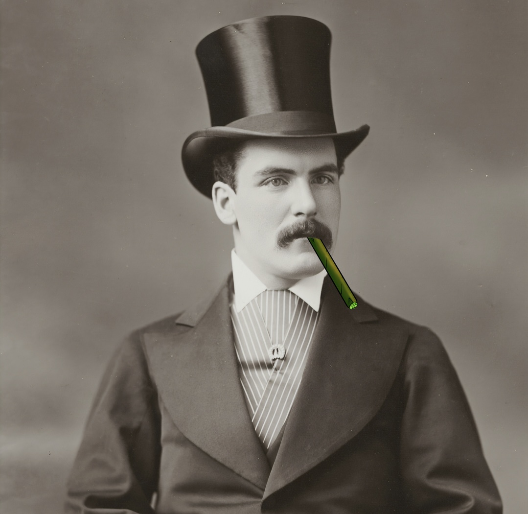 almostazero's tweet photo. Turns out Mondays in the 1800s were just as lit! #mondazed #weedthepeople #cannabisnft #nfts #cryptoart https://t.co/dh7jlRp7Uh