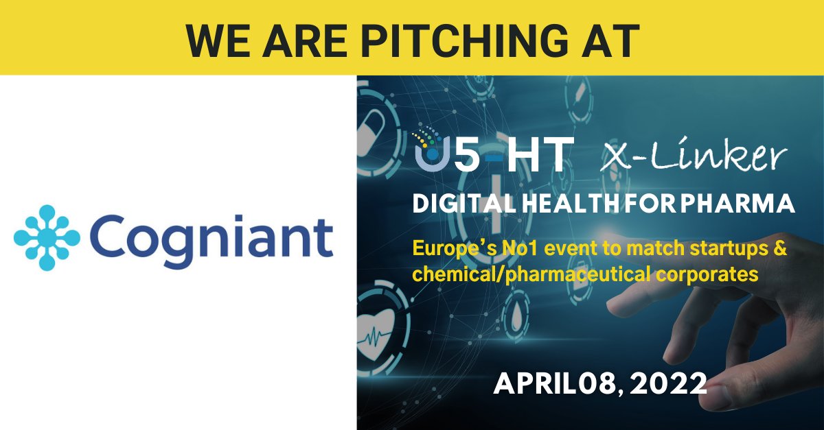 CogniantHealth's tweet photo. Cogniant is excited to be presenting it's multimodal digital biomarkers solution to the executives of biopharma companies in Europe. Thanks @deHubChemHealth for the opportunity Lisa Tschalenko and Marco R. Majer @mairinreid https://t.co/KWS4KJ09IP