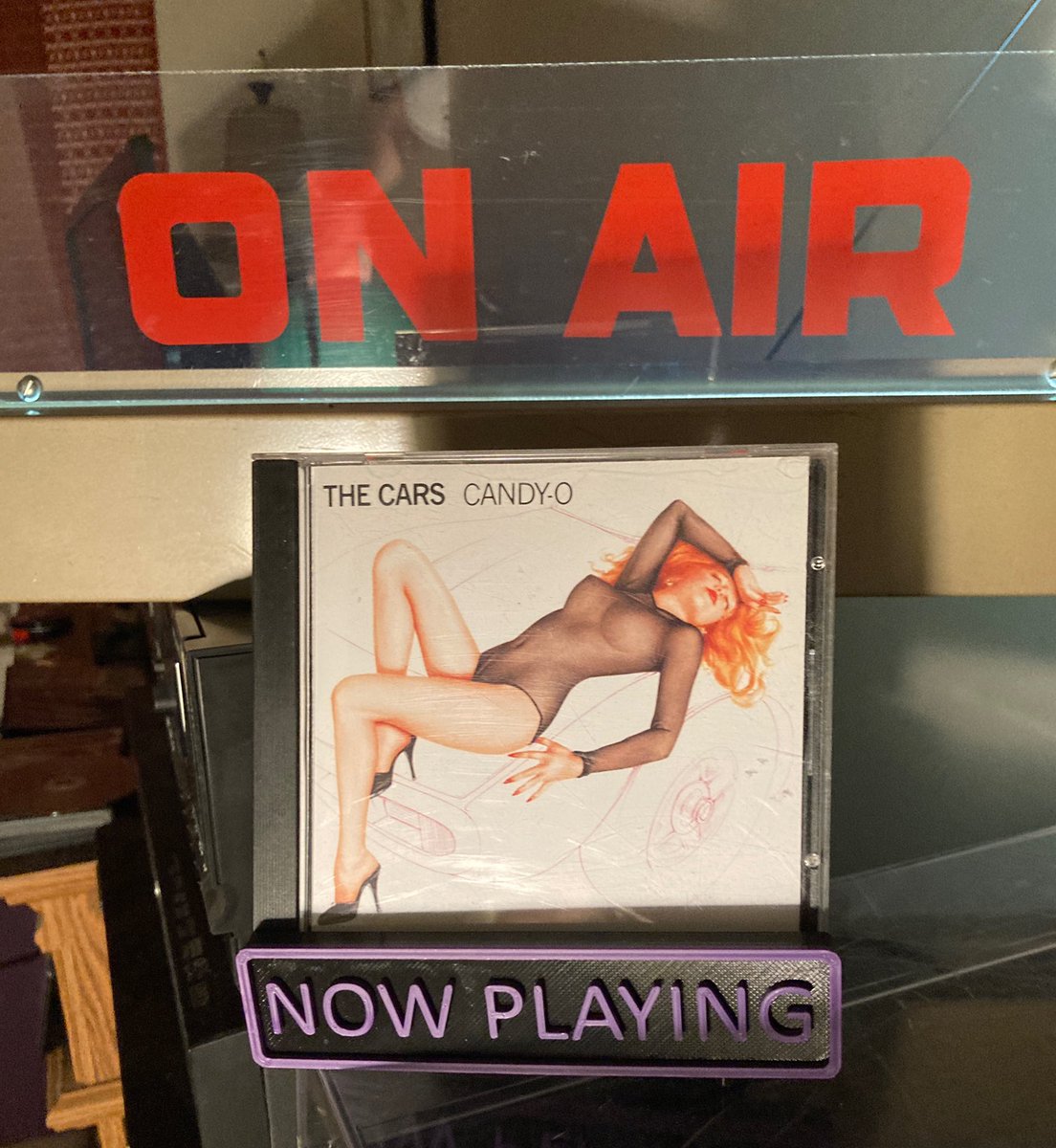 beatlekiss's tweet photo. Monday Music. Chuck-O. Now Playing Candy-O. The Cars - “Candy-O”. #thecars #dangeroustype #compactdisc #compactdiscs #compactdisccollector #waterloorecords https://t.co/G2fA0fb7ey