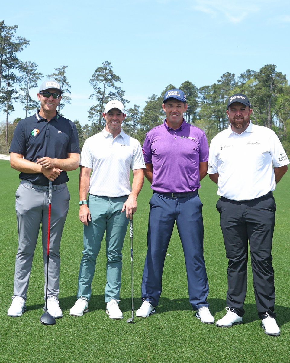 From a T2 at <a href="/RapiscanClassic/">Rapiscan Systems Classic</a> to Rory at the Masters.

<a href="/padraig_h/">Padraig Harrington</a> and his Monday practice round group.