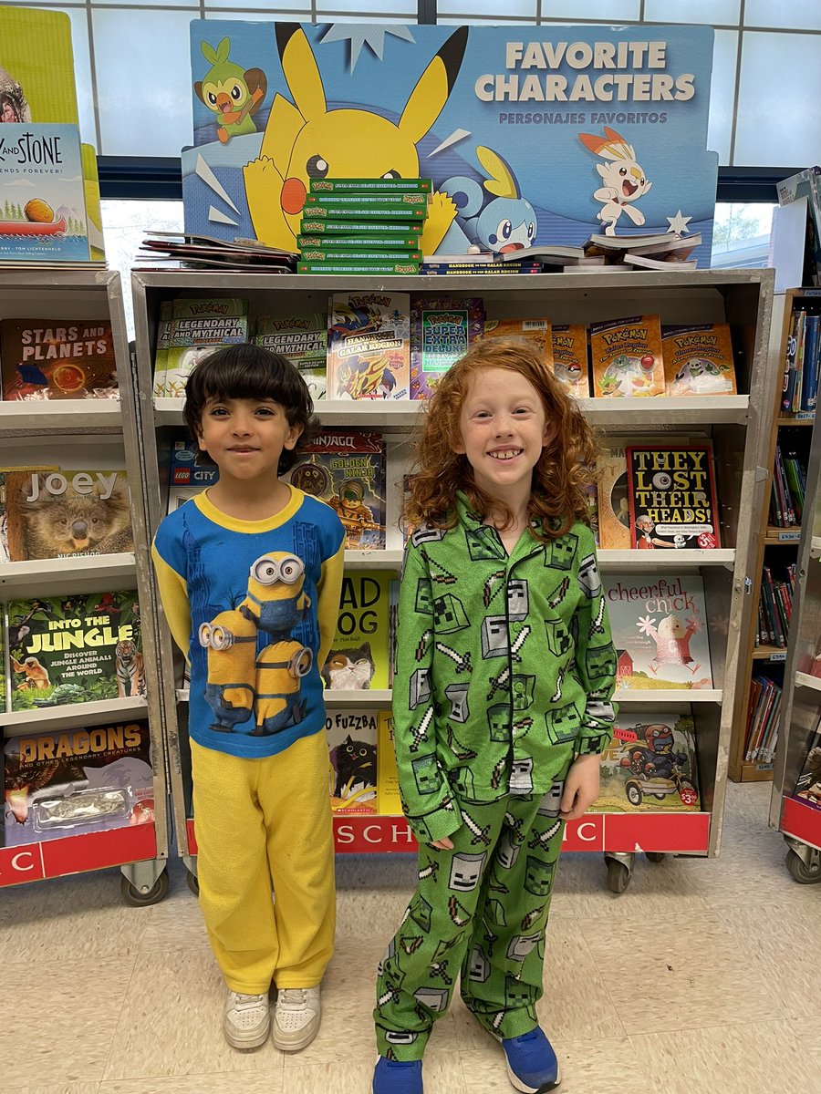 Who doesn’t love pajama day?? Such a fun and comfy first day of Book Fair! 🐻📚 <a href="/MBESBears/">Margaret Beeks Elem</a> <a href="/mbepto/">MARGARET BEEKS PTO</a> <a href="/mcps_va/">MCPS</a> <a href="/mcpsvalibraries/">MCPS VA Libraries</a>