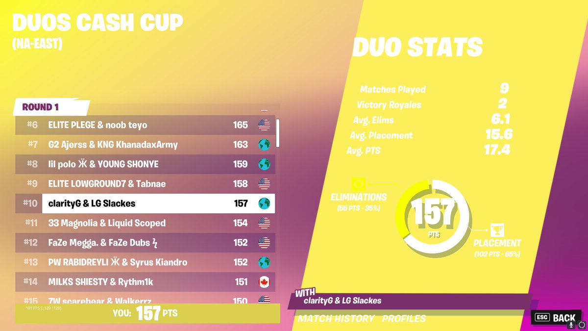 clutched up, going logjam in round 2 🤠