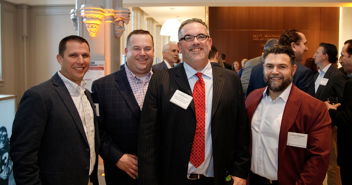 Player. Teammate. Champion. MVP. Hall of Famer. On Saturday, we joined <a href="/CatholicU_Cards/">Catholic University Athletics</a> in welcoming Patrick Maloney, B.A. 2002, into the Athletics Hall of Fame. Meet Maloney and view footage from that <a href="/NCAADIII/">NCAA Division III</a> championship game on #StPatricksDay 2001. engage.catholic.edu/stories/patric…