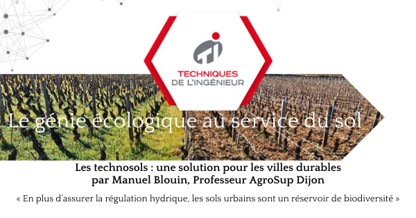 actu_ETI's tweet photo. [Conférence sur les technosols : une solution pour les villes durables avec Manuel Blouin, #agrosupdijon]
👉 A visionner ici :  https://t.co/VRTCKv1t2L

#ecologie #genieecologique #environnement #ecologiedessols #villesdurables #technosols https://t.co/4C0PDctOxl