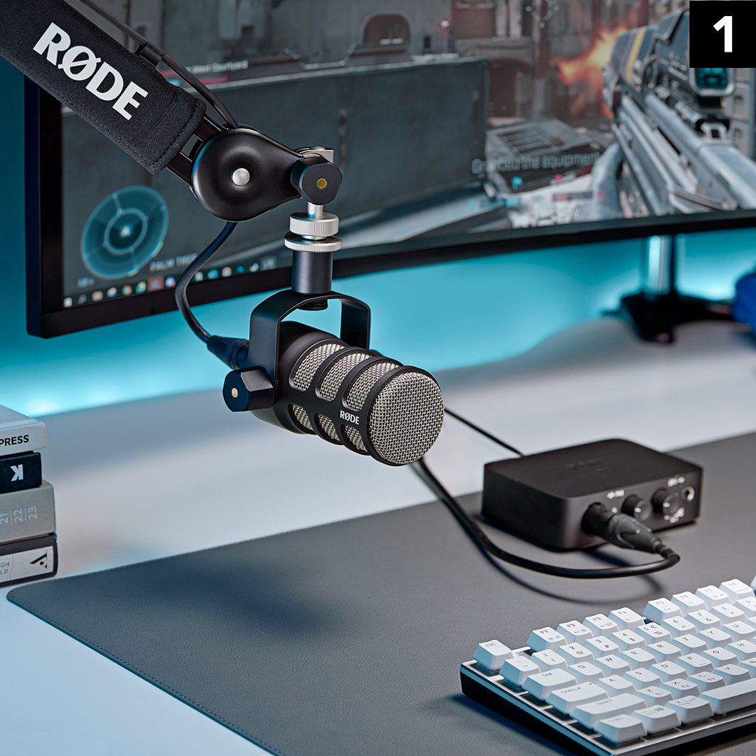 RØDE on X: Streamers, which one are you booming 👉 1, 2 or 3? 🎙PodMic, NT- USB Mini, NT-USB 🦾 PSA1+  / X