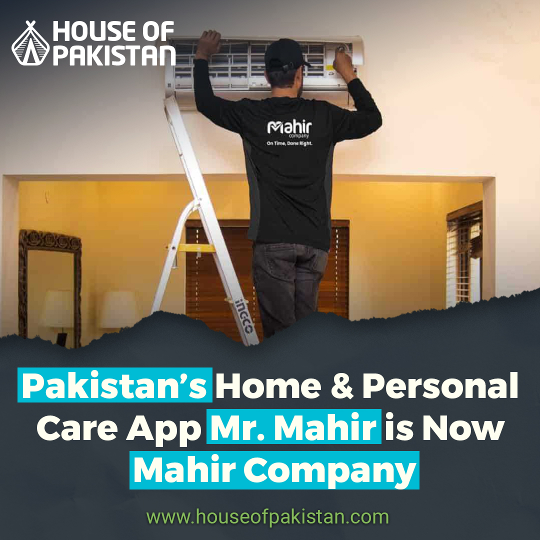 Mr. Mahir, the fastest-growing home services & personal care startup in Pakistan, has transformed itself into Mahir Company.

#handymanservice #homecareservice #MahirTauMahirHa #TeamMahir #MahirCompany #pakistanistartups #pakistaniinvestment #seedfunding #techstartups