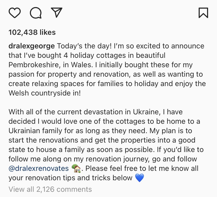 OwsWills's tweet photo. “And I’m taking homes away from local families in the process of creating my holiday cottage empire, thereby driving up prices, becoming a net contributor to the destruction of Pembrokeshire’s historic communities, and further impacting the Welsh language”

#HawliFywAdra https://t.co/d2RTUJnXUJ