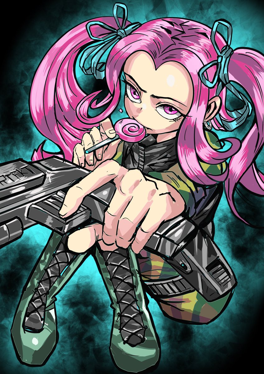 Marcello252's tweet photo. She was born a popstar life made her badass. Now they call her BadassKawaii CloneX#4479 by @jiangyi27645048 🔥🔥🤯 @RTFKTstudios https://t.co/tiwPsKY1tU