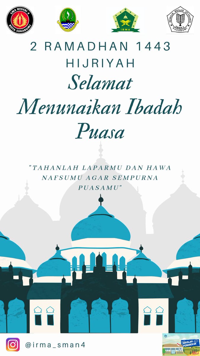 irmasman4's tweet photo. Day 2 puasa Ramadhan
#prayfromhome
#remajamasjidattauhid
#irmajabar
#Ramadhan https://t.co/79tipqbXA0