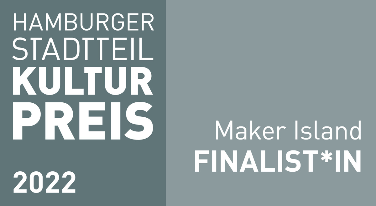 Gorf____'s tweet photo. Heute ist Preisverleihung für den wichtigsten Preis der Stadtteilkultur, den mit 10.000 Euro dotierten Hamburger Stadtteilkulturpreis!
In diesem Jahr sind wieder zehn Projekte und
Programme für das Finale nominiert. Eines davon: #MakerIsland
Also los - Daumen drücken 🥠😊 https://t.co/2NFwMuKWGk