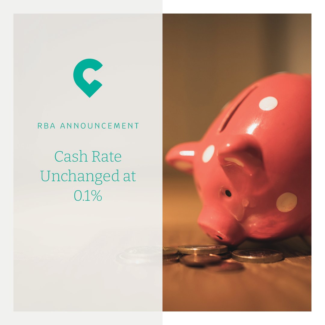 CoronisOfficial's tweet image. At their latest meeting, RBA decided to keep the cash rate on hold at 0.1%. If you haven't had a chance to refinance your mortgage loan, it is an opportune time to contact Coronis Finance for expert advice: ow.ly/ucN150IAqx1

#coronis #RBA #cashrate #mortgageloan