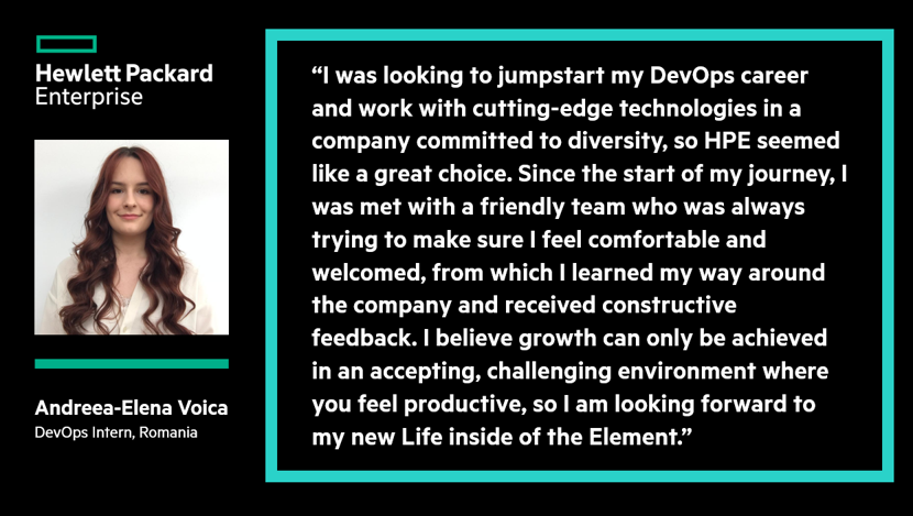 HPE_Careers's tweet photo. Are you looking to take your first step into the world of technology? Look no further than a career with HPE. We're recruiting DevOps interns for our summer intake, apply here: https://t.co/9vhleZVM1L
#HPEIntern #HPERomania #HPECareers https://t.co/1oattTP50W