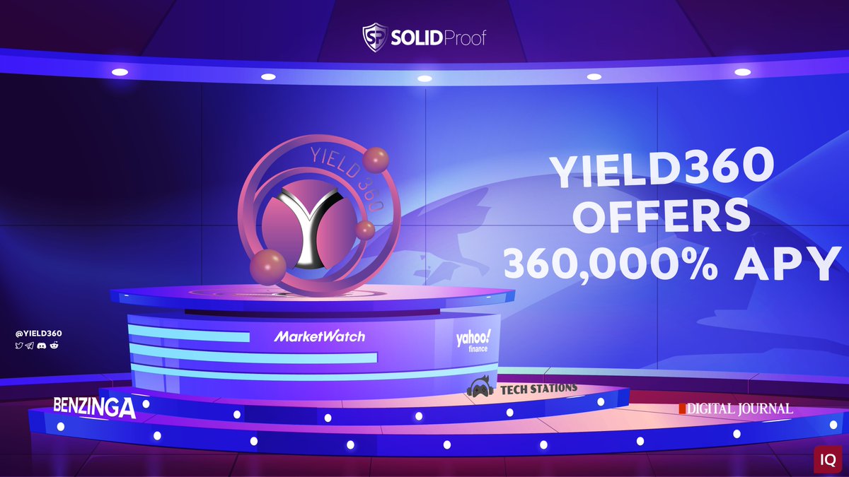 #Y360 Prolonged reinvesting reward cycle and active reward generation protocol on Binance Smart Chain!

0.0206% Reward Every 13 minutes 110 times in a day!

DApp is live check it out: app.yield360.io

#yield360 #Y360 #autostaking #APY #highapy #rewards #titano