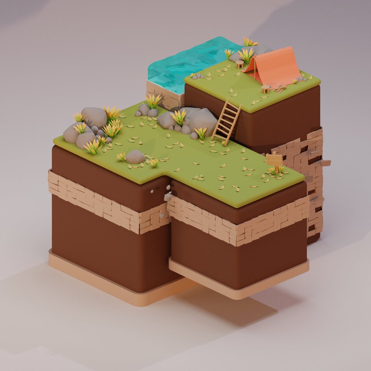 askarogluart's tweet photo. Gm! Today, i'm working on #3D #lowpoly modelling. And also searching and making a good 3D land to live on it. 👌🏻
#NFT #NFTCommunity #NFTs #NFTGiveaway #NFTCollection https://t.co/Bv294cPTuG