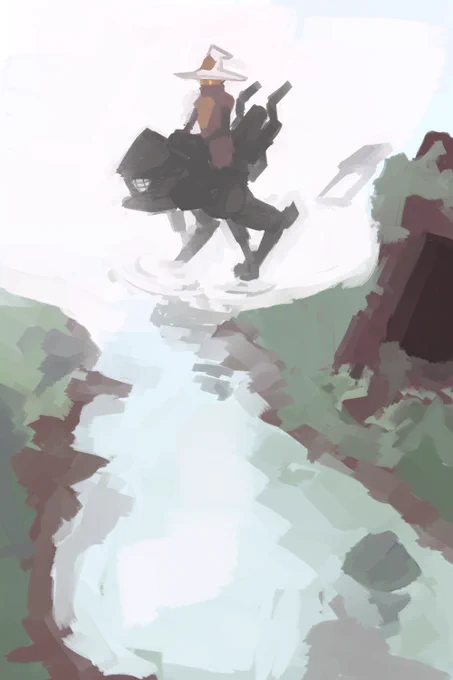 I had an entire universe for my oc that I havent drawn recently because I realized I don't have a grander overall image/aesthetic of what it should look like. 