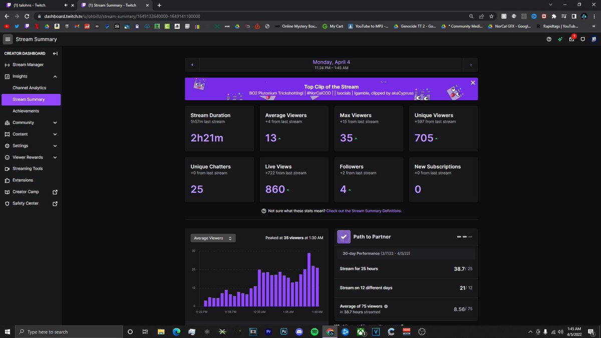 billz920's tweet photo. STREAM #2 OFTODAY, THANKS EVERYONE WHO POPPED OUT <3 π₯³ #NorCalCOD #PartnerBillz https://t.co/9J1LWO0DEG