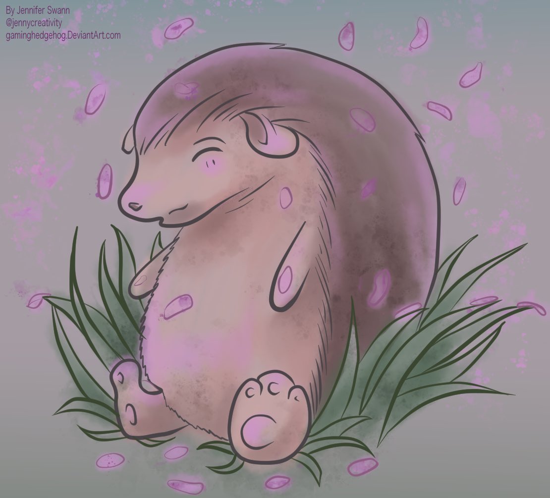 Just a little doodle

#art #doodle #sakura #CherryBlossoms #hedgehog