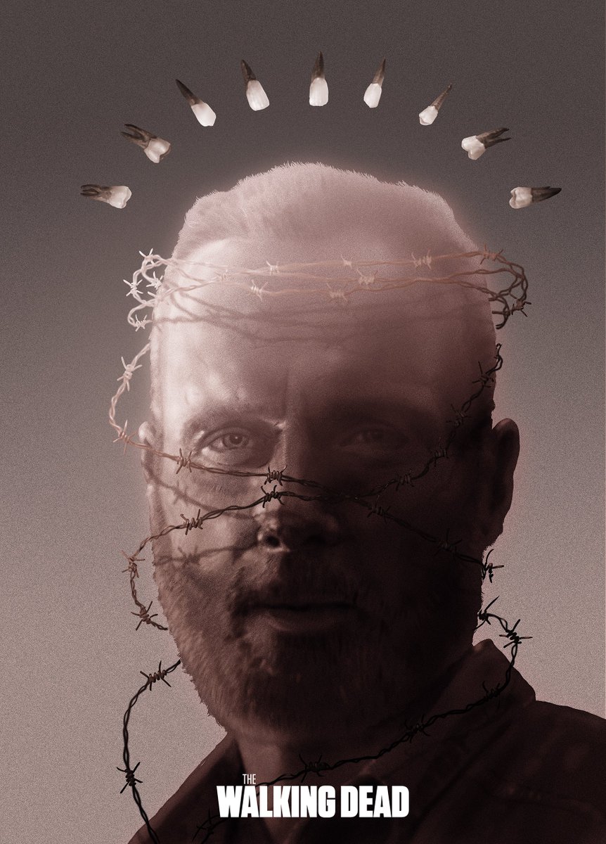 My Walking dead alternative movie poster /2018/
#WalkingDead #TWD #poster #alternativemovieposter #serial #AMP #RickGrimes #zombie #Walker #MoviePoster #AndrewLincoln #ImNegan