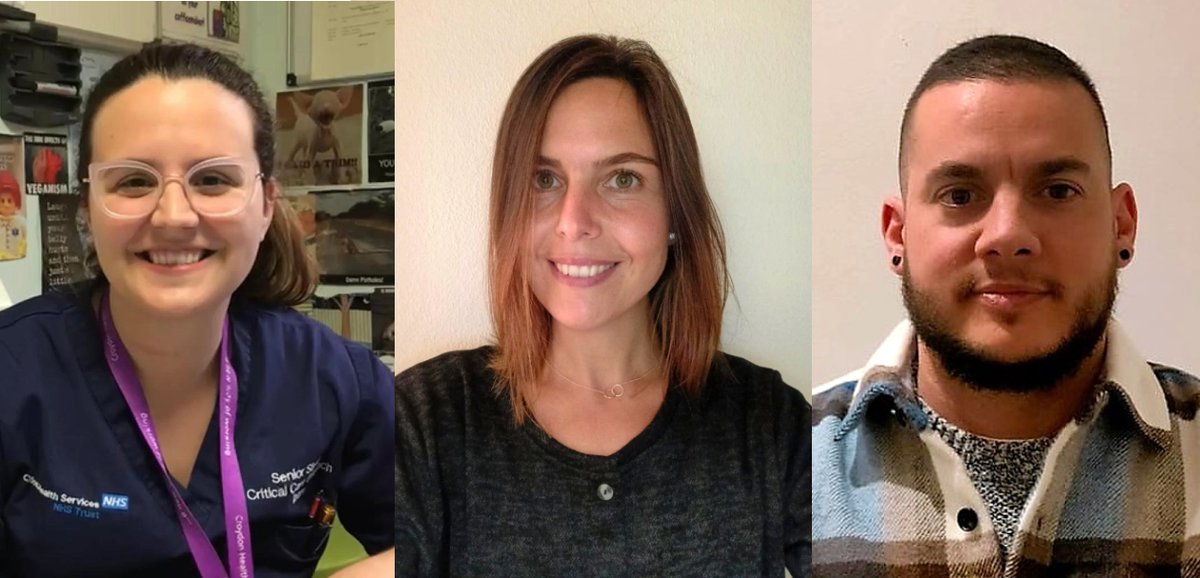 COIBarcelona's tweet photo. 💬“Treballar a l’estranger t’obliga a replantejar-te com fas les coses” 
Entrevistem les #infermeresdeBCN de l'àmbit de #crítics Ainoa Morán, Marina Julià i José María Gámez sobre la seva experiència treballant a l’estranger. https://t.co/7eai53yaEb https://t.co/Hi5TEA0YKy