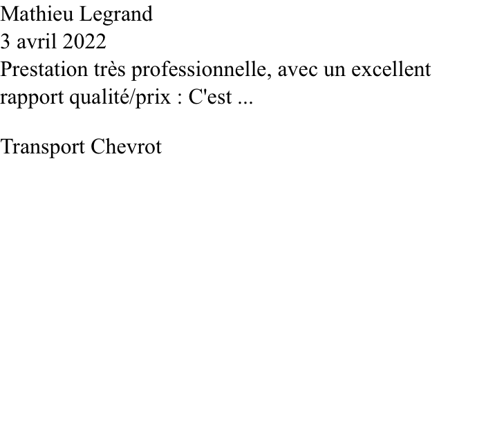 Merci beaucoup pour votre avis. maps.google.com/maps?cid=64635…