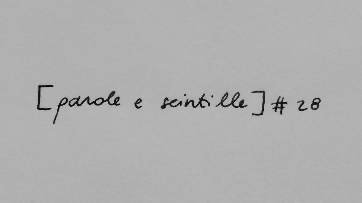 [parole e scintille] #28

Energia
si sprigiona
quando il cuore
accetta di accendersi, diventando
fuoco.

🎨 Guarda il nuovo video nel mio canale YouTube: per realizzarlo mi sono ispirata a un dipinto di Eduardo Scivoletto.

 🎬 youtu.be/i4KnpZWnE1g

#NuoviConTesti