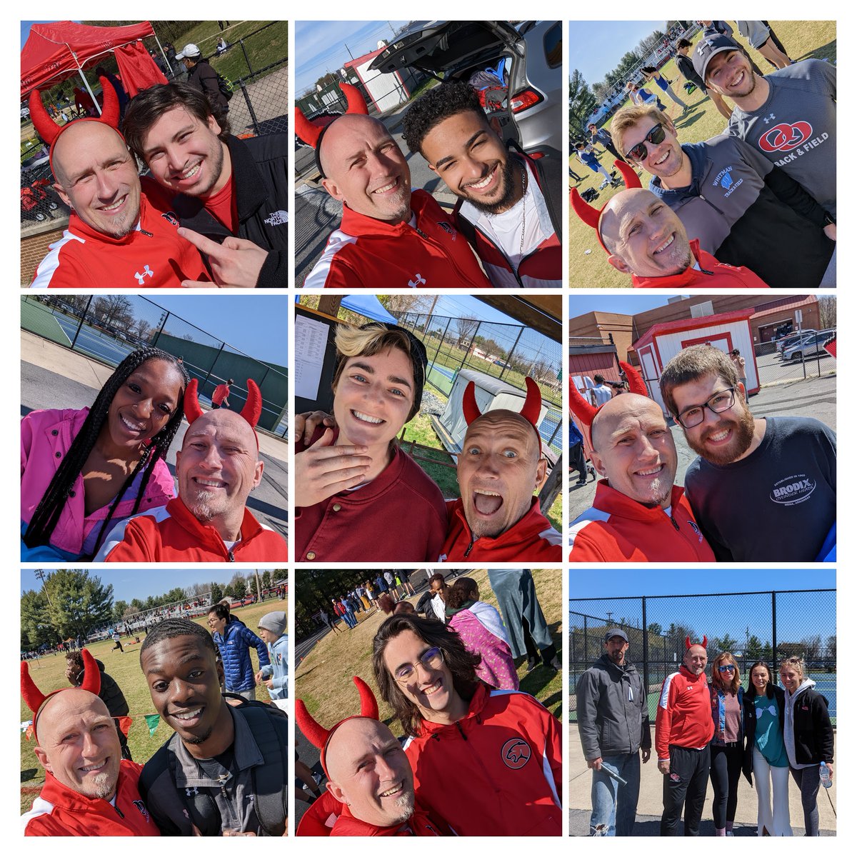My favorite part of the #CougarRelays are all the alumni visits! I missed a couple pictures, but loved every second of seeing everyone! #QOPride