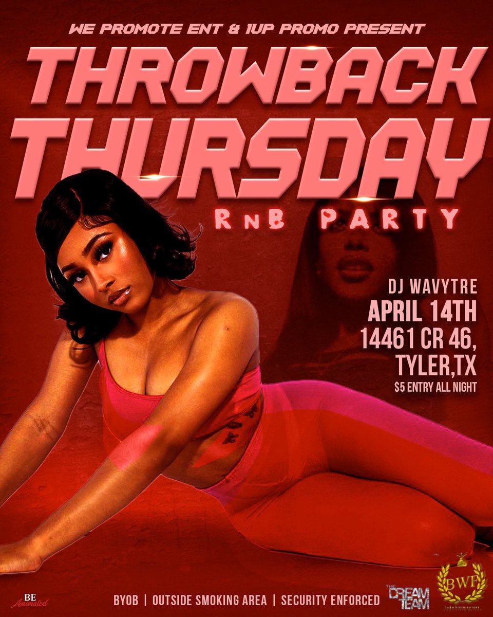 queendebs__'s tweet photo. #ETXSPRINGFEST 

@WepromoteEnt X @1UPPromo 

4.13.22 - Hump Night (50 Grand)

4.14.22 - #ThrowBackThursday R&amp;B Vibes (Location TBA)

4.15.22 - #DrunkNTingz (50 Grand)

4.16.22 - Day Party (Lincoln Park Tyler, Tx) + Finale #ETXUnited (Club Exotic)

#ETXSpringfest2k22 🎬☀️ https://t.co/lVAvI2dv0J